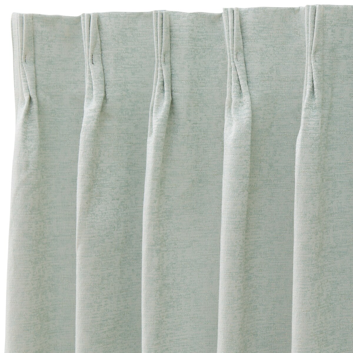 オーダーカーテン レクセージュ グリーン 2倍ヒダ(幅101-200/丈201