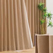 オーダーカーテン トワン ピーチ 2倍ヒダ