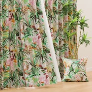 オーダーカーテン ビアンナ グリーン 2倍ヒダ