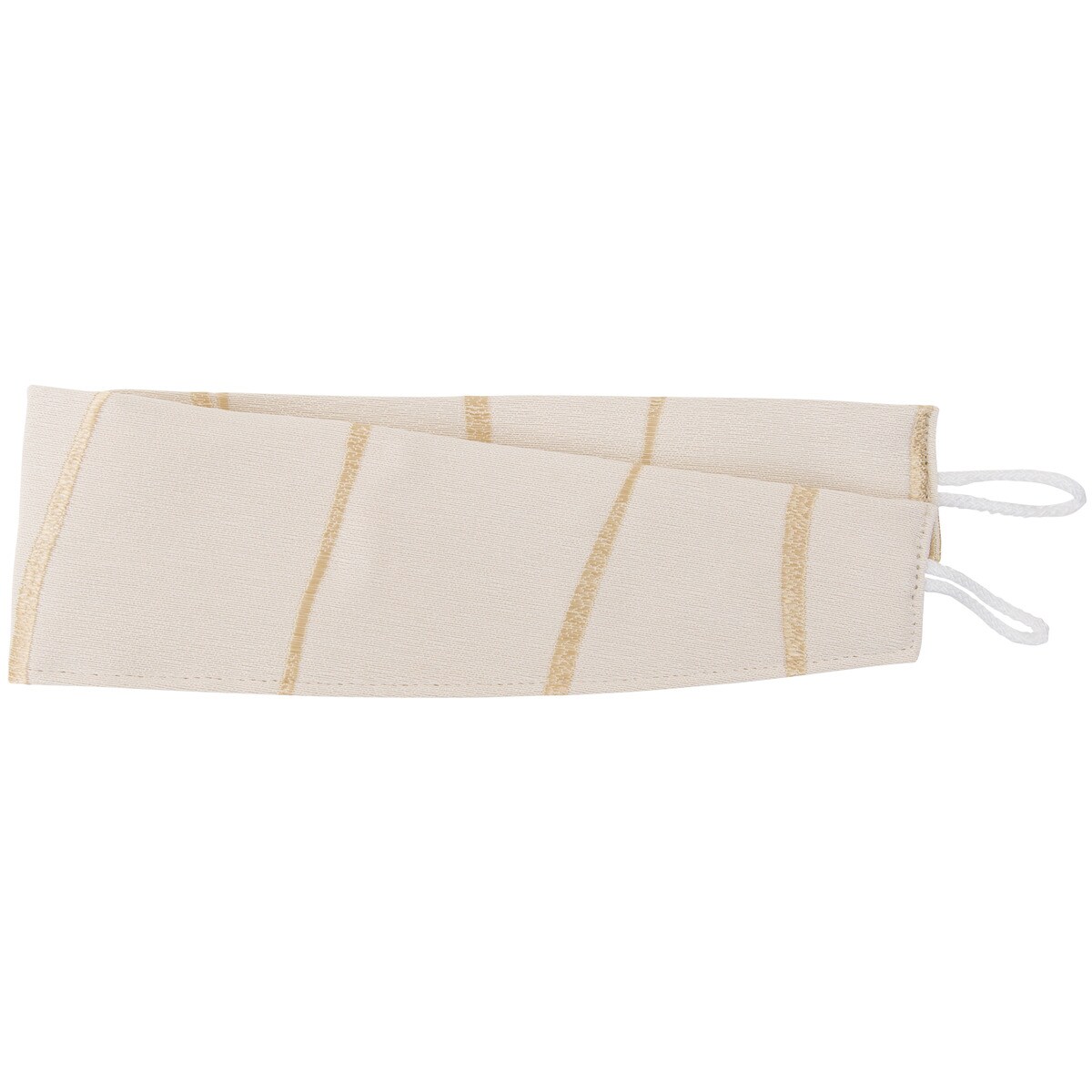 裏地付きオーダーカーテン ソルト アイボリー 2倍ヒダ(幅-100/丈-140cm