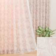 オーダーカーテン OD016 ローズ 2倍ヒダ