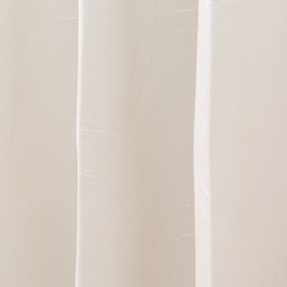 遮光1級・遮熱・遮音オーダーカーテン OD025 アイボリー 2倍ヒダ(幅