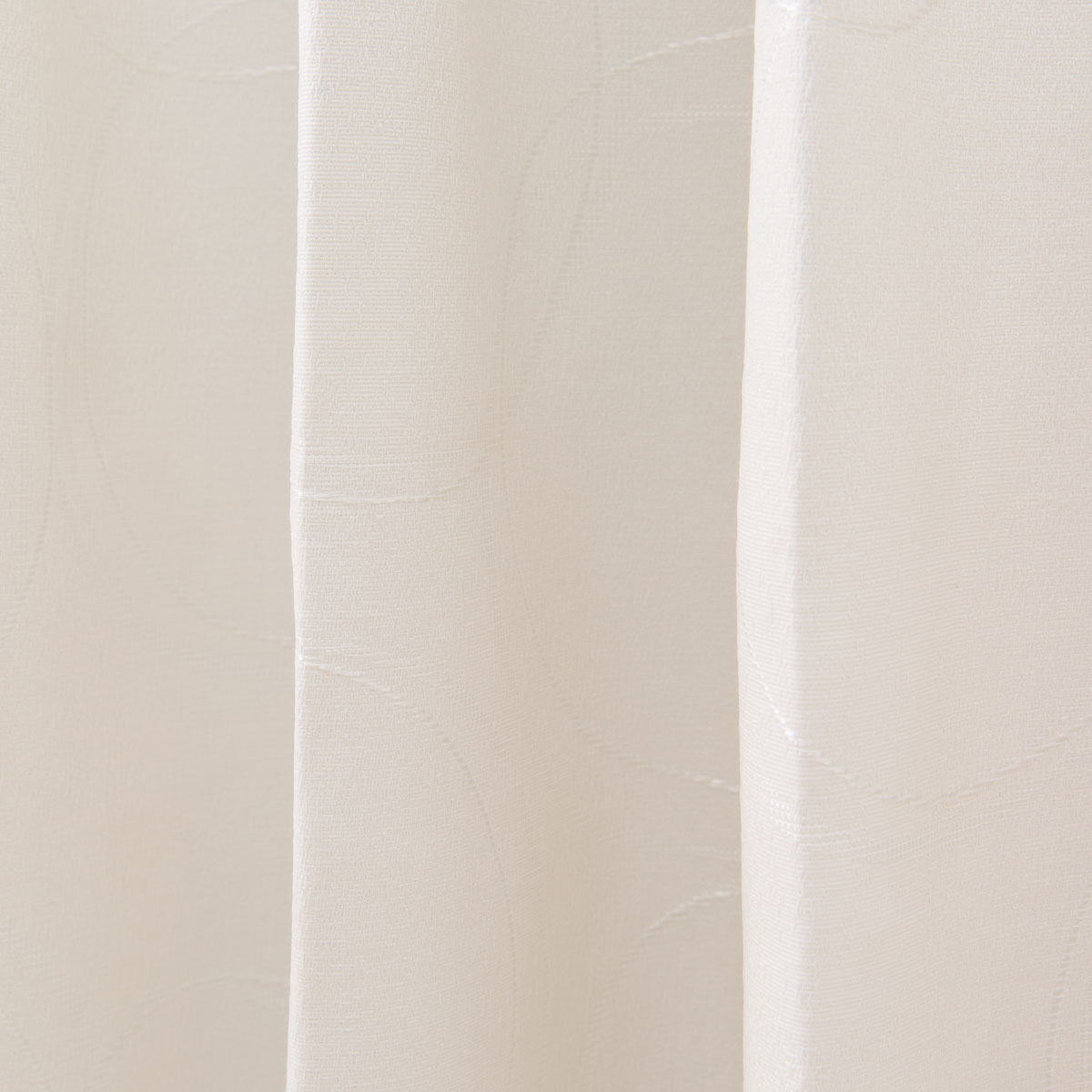 遮光1級・遮熱・遮音オーダーカーテン OD025 アイボリー フラット(幅