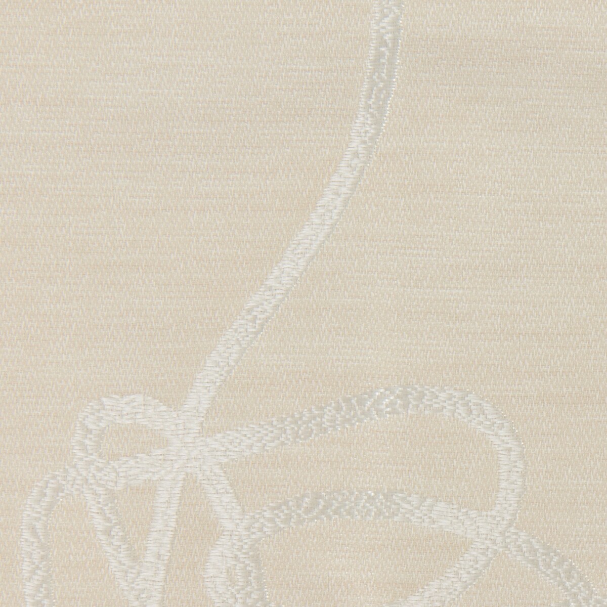 遮光1級・遮熱・遮音オーダーカーテン OD024 アイボリー 2倍ヒダ(幅