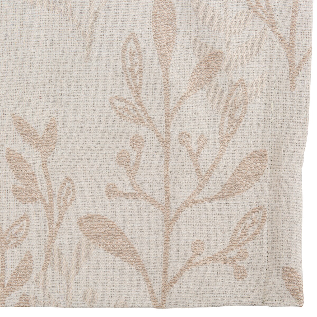 オーダーカーテン OD026 アイボリー 2倍ヒダ(幅-100/丈-140cm