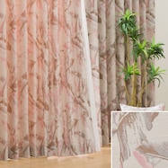 オーダーカーテン バスティア ローズ 2倍ヒダ