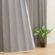お好みサイズカーテン ディナ グレー