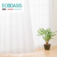お好みサイズレースカーテン EC RL-001(幅201-300/丈221-270cm)