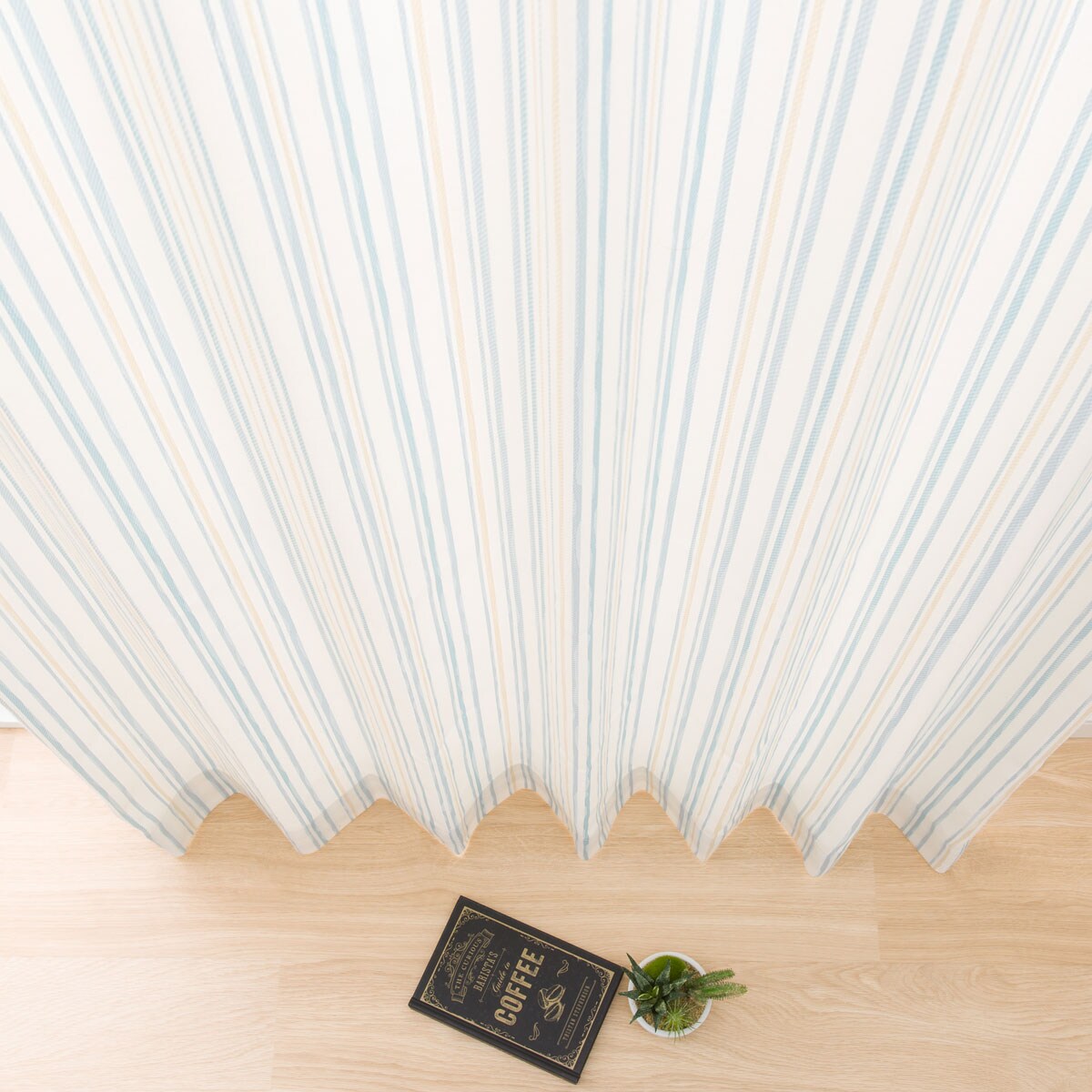 お好みサイズカーテン ストライプ(幅-100/丈221-270cm) | ニトリネット