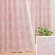 お好みサイズカーテン マシェリ2 ローズ