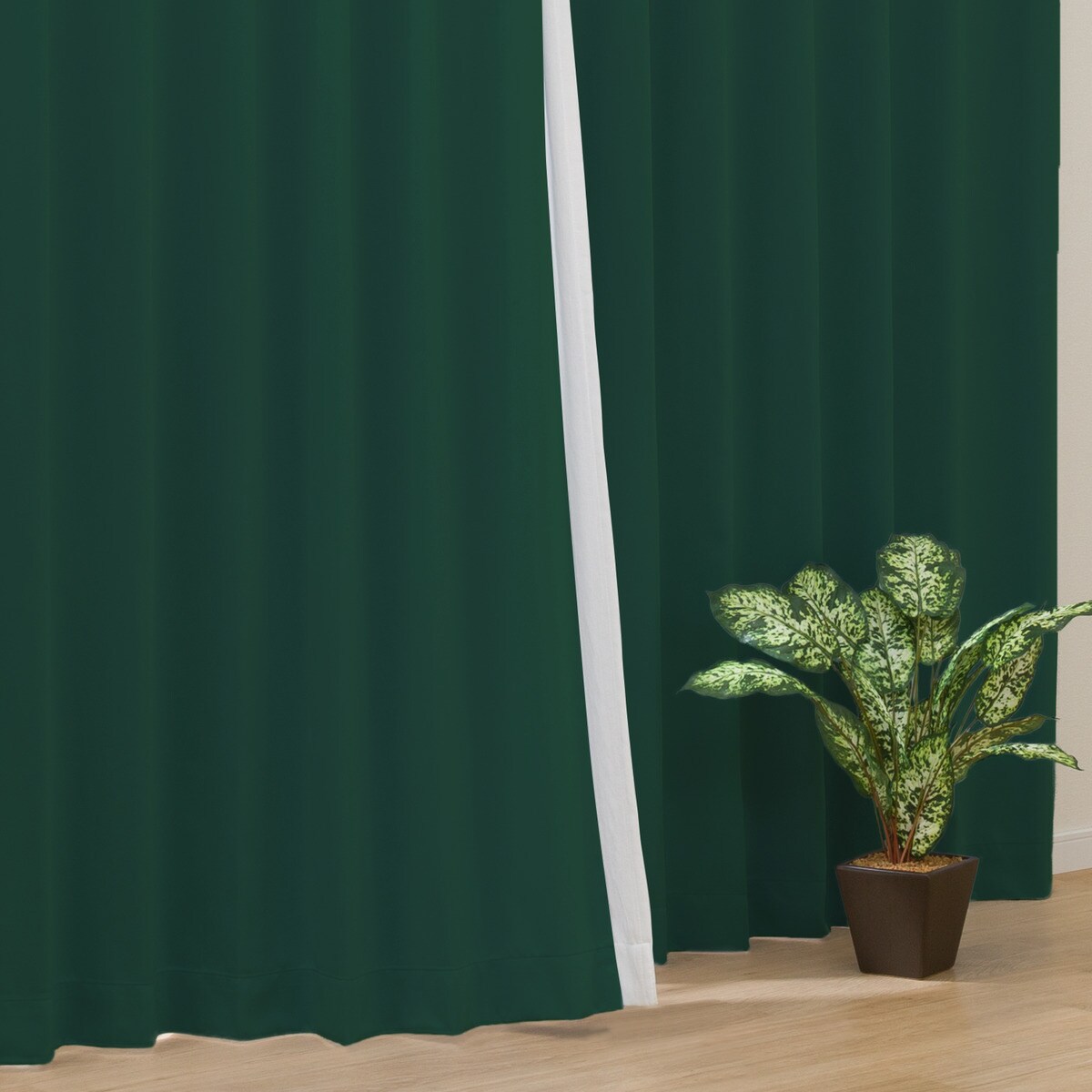 お好みサイズカーテンRD056 GR2(幅-100/丈30-250cm) | ニトリネット