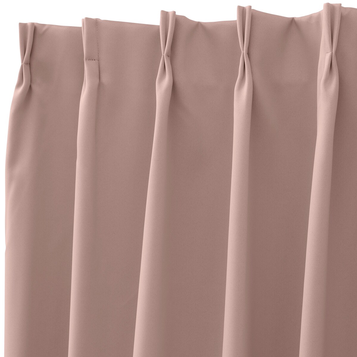 外国製カーテン✖️2枚 カズマ 遮光無地ドレープカーテン マラコ2 ライトグリーン 100