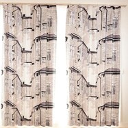 お好みサイズカーテン ラウマLGY