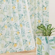 お好みサイズカーテン レモンリーフ グリーン