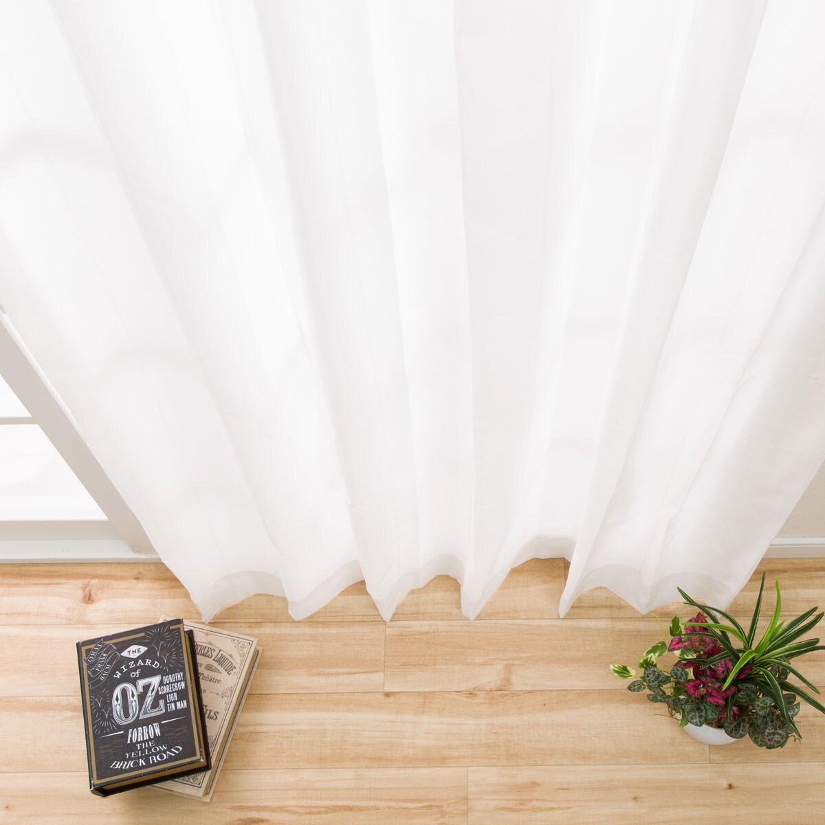 レースカーテン　幅210㎝×高さ174㎝　エコナチュレアンモル　アイボリー レースカーテン 幅210㎝×高さ174㎝ エコナチュレアンモル アイボリー