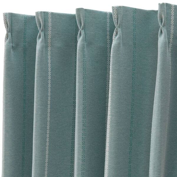 お好みサイズカーテン スロウ ターコイズブルー通販 ニトリネット 公式 家具 インテリア通販