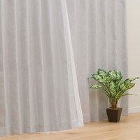 お好みサイズカーテン ヴォレ グレー(幅101-200/丈171-220cm)