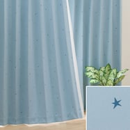 お好みサイズ遮光2級・遮熱ドレープカーテン ターコイズブルー DH94