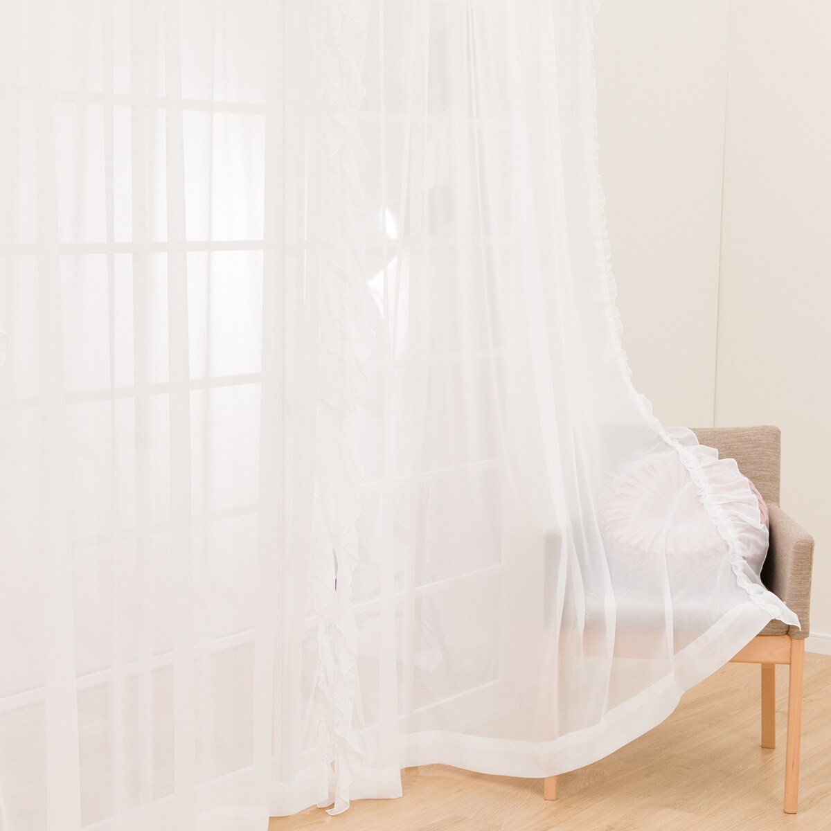 お好みサイズレースカーテン DH61(幅201-300/丈171-220cm