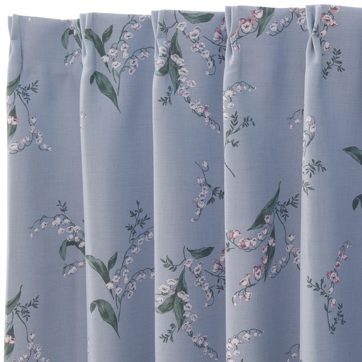 お好みサイズカーテン DH65 ブルー(幅101-200/丈90-170cm) | ニトリ