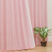 お好みサイズカーテン メリア ローズ(幅201-300/丈171-220cm)