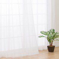 お好みサイズレースカーテン PL001(幅201-300/丈171-220cm)