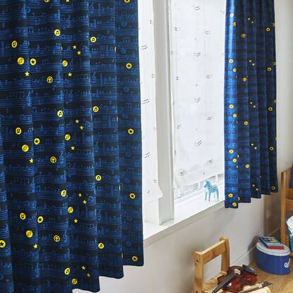 ハトメスタイルカーテン ミュージック通販 ニトリネット 公式 家具 インテリア通販