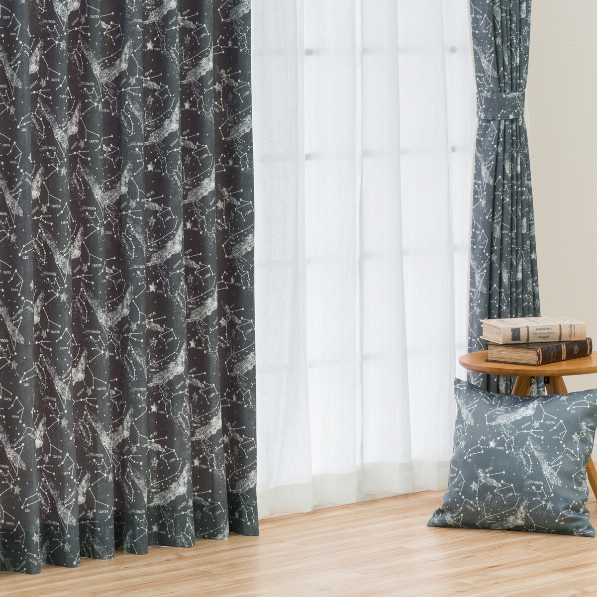 裏地付きオーダーカーテン ヨゾラ 2倍ヒダ(幅-100/丈-140cm) | ニトリ