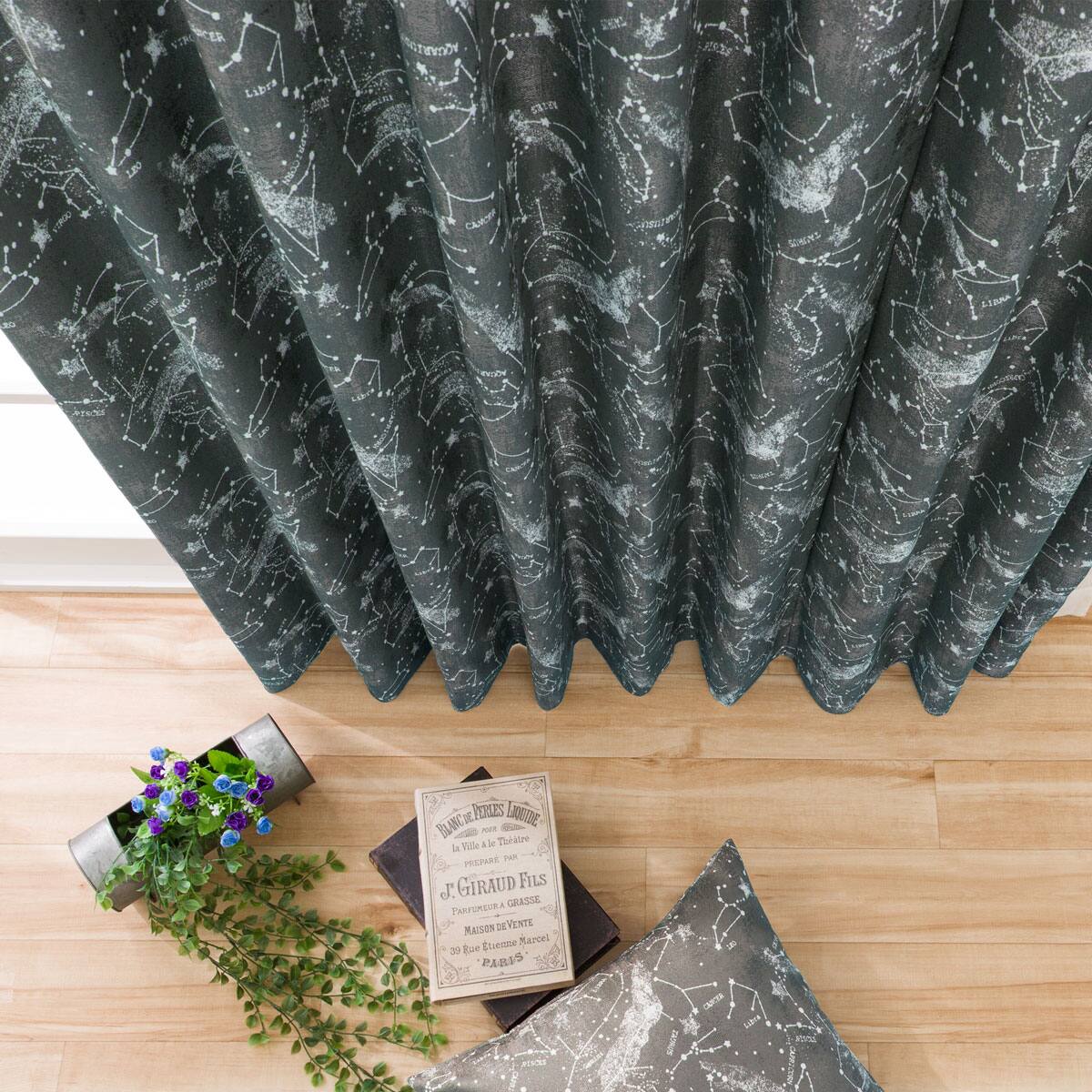 オーダーカーテン ヨゾラ フラット(幅-135/丈-140cm) | ニトリネット