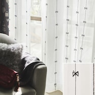 オーダーレース Nリボン 2倍ヒダ