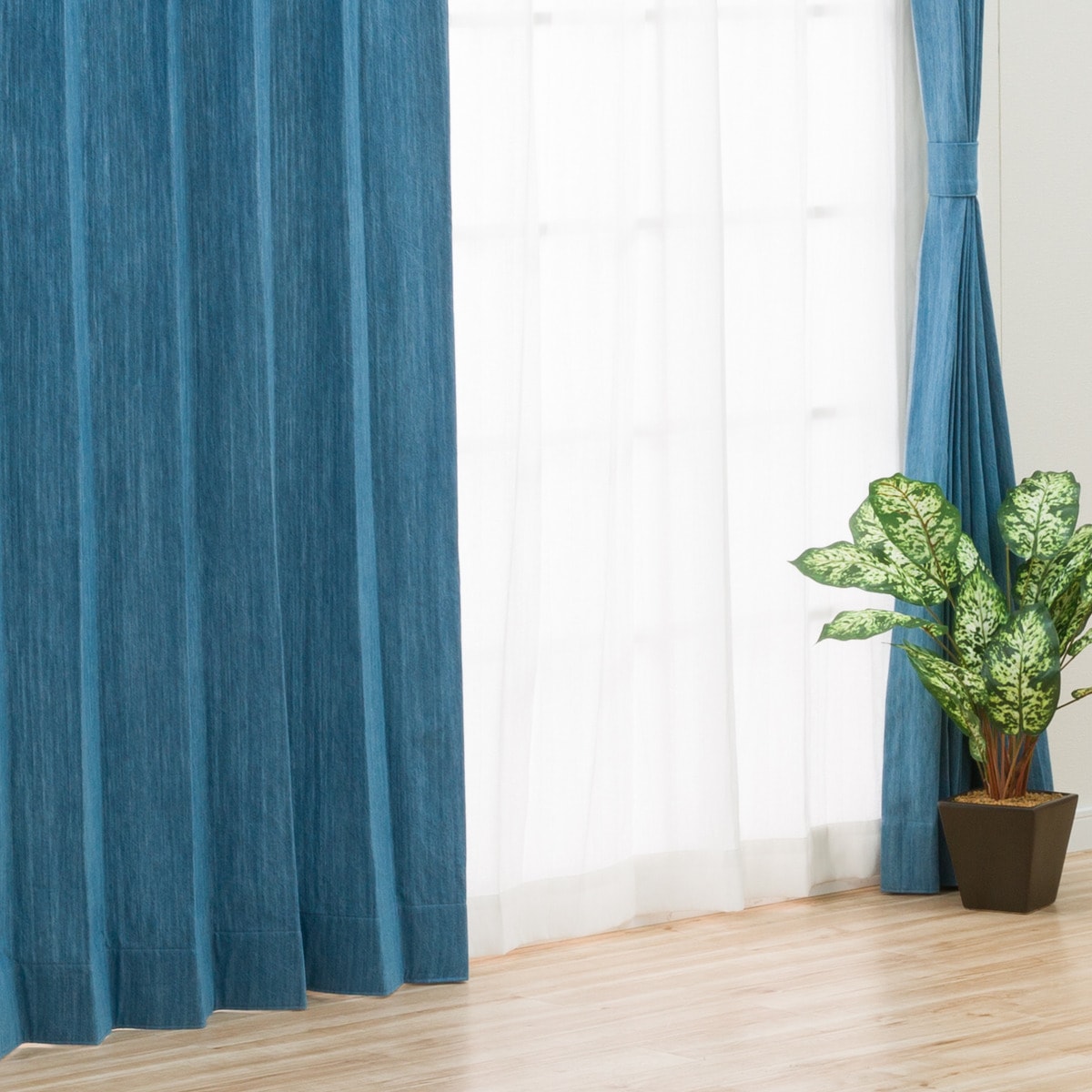 オーダーカーテン Dブリーチ 2倍ヒダ(幅-100/丈-140cm) | ニトリネット