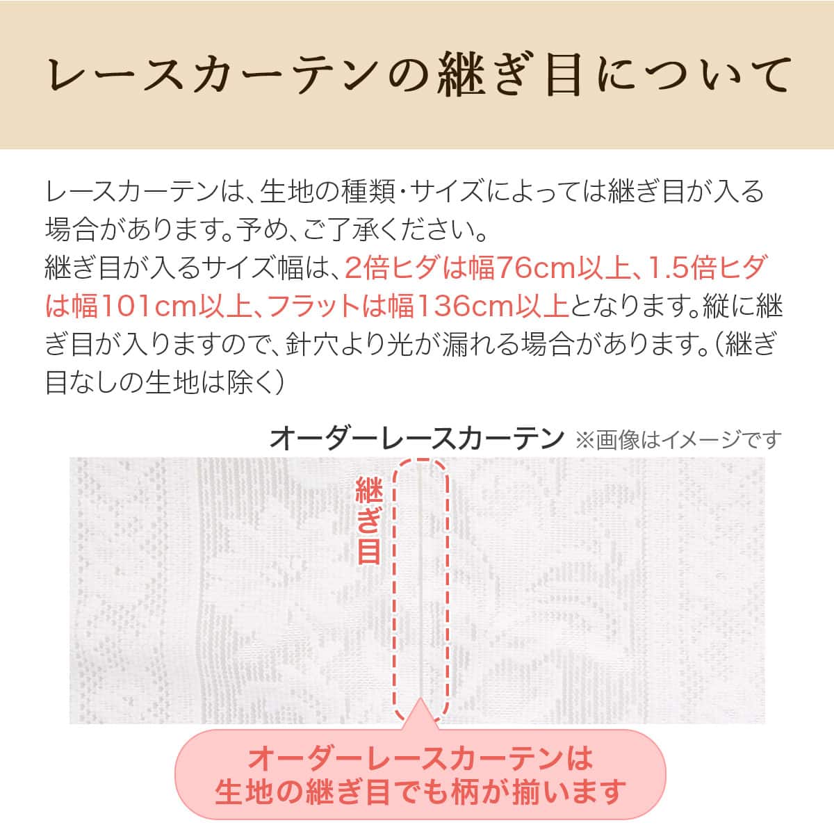 遮熱・ミラー・防炎オーダーレース エコオアシスP 2倍ヒダ(幅201-300