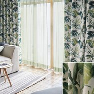 オーダーカーテン ヴァイル 2倍ヒダ