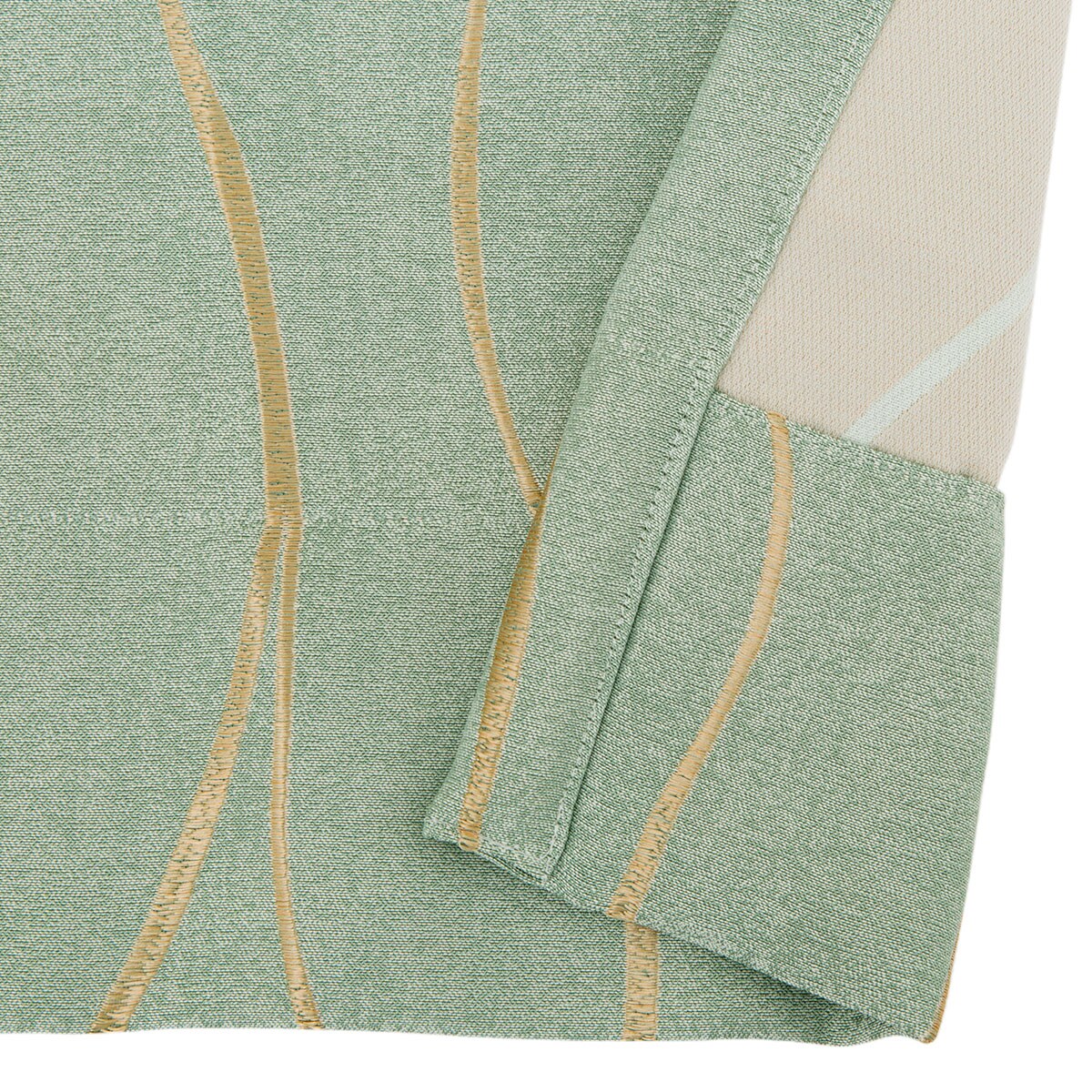 ニトリ カーテン オーダーカーテン オーダーレース付 緑 グリーン 金色ゴールド 楽天市場】遮光1級・遮熱・防炎・156サイズ・44色カーテン