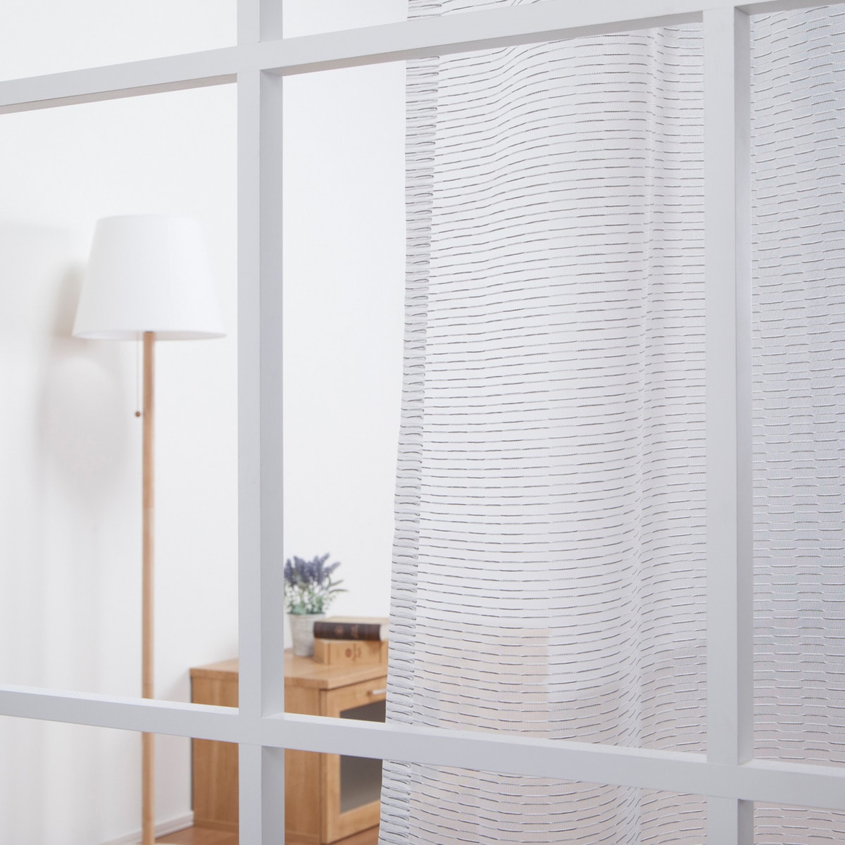 Estkuroki23様 オーダー品 オーダーレース ミナモ 2倍ヒダ(幅201-300/丈201-260cm) | ニトリ