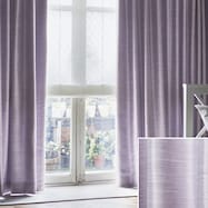 オーダーカーテン サーラ パープル 2倍ヒダ