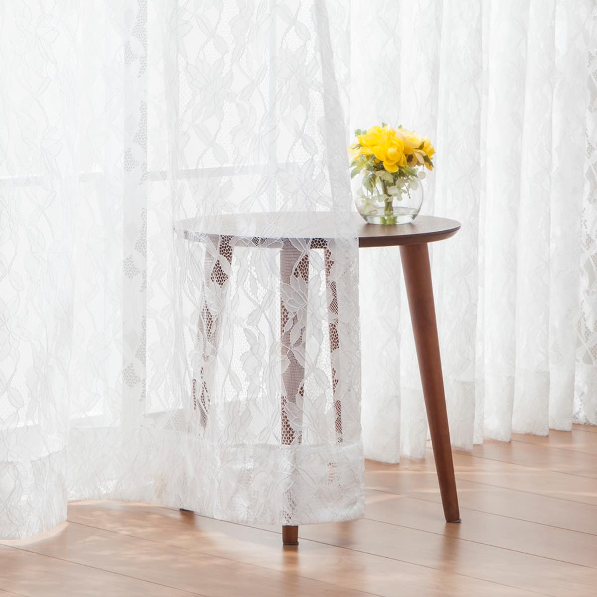 防炎オーダーレース エンゲージ 2倍ヒダ(幅-100/丈-140cm) | ニトリ