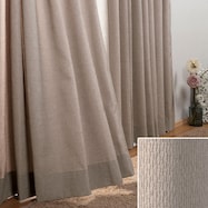 オーダーカーテン エアプラス モカ 2倍ヒダ