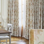 防炎オーダーカーテン イブナ 2倍ヒダ