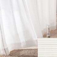 オーダーレース タンガニー ベージュ 2倍ヒダ