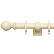 オーダーカーテンレール(NTウッディ28 Bセット ホワイトグレイン)