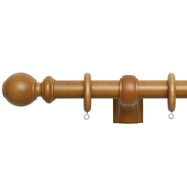 オーダーカーテンレール(NTウッディ28 Bセット ミディアムグレイン)