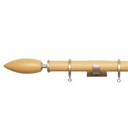 オーダーカーテンレール(NTウッディレジオス25 Aセット ナチュラルグレイン)