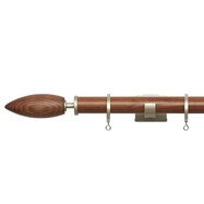 オーダーカーテンレール(NTウッディレジオス25 Aセット ウォールナット)