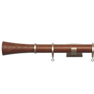 オーダーカーテンレール(NTウッディレジオス25 Bセット ウォールナット)