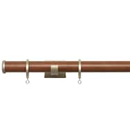 オーダーカーテンレール(NTウッディレジオス25 Dセット ウォールナット)