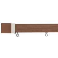 オーダーカーテンレール(NTレガートスクエア Aセット ウォールナット)