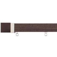 オーダーカーテンレール(NTレガートスクエア Aセット ダークマホガニー)