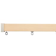 オーダーカーテンレール(NTレガートスクエア Bセット ナチュラルグレイン)