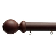 オーダーカーテンレール(NTレガート Aセット ダークマホガニー)